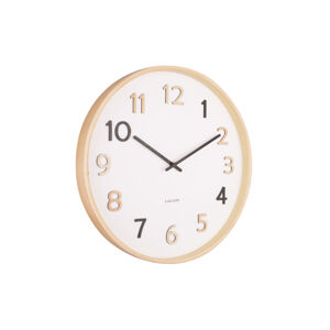 Drevené nástenné hodiny Karlsson KA5854 40cm